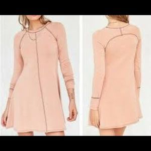 Magnolia Hem & Thread Cotton Tunic Mauve Dress